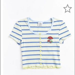 Empyre mushroom crop top
